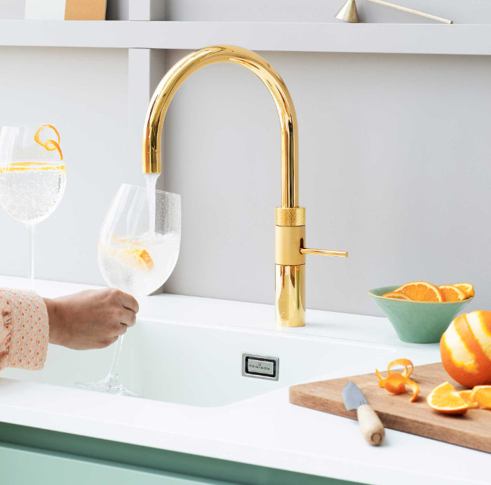 Quooker Fusion Round Gold tap