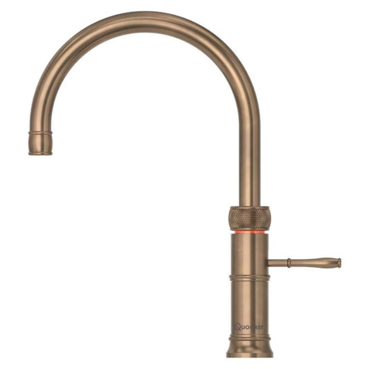 Quooker Classic Fusion Round Patinated Brass Tap