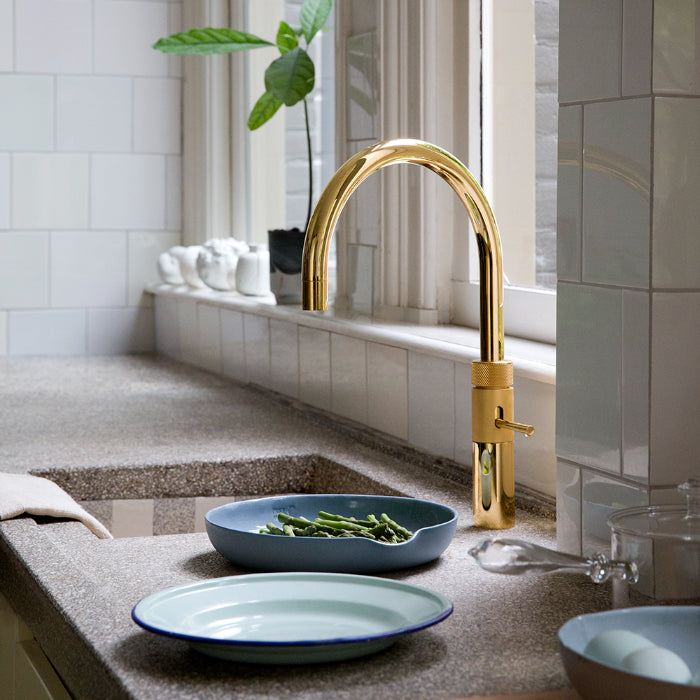 Quooker Fusion Round Gold Tap