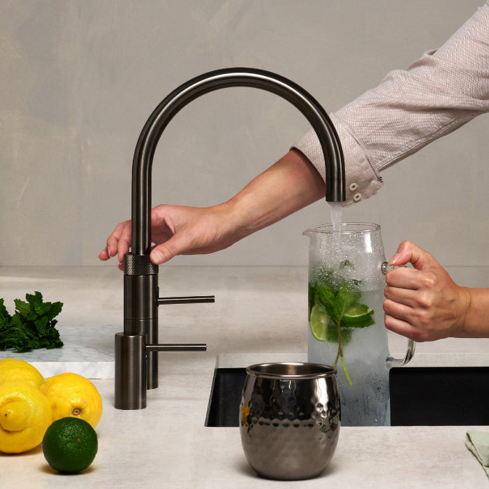 Quooker Fusion round gunmetal tap image