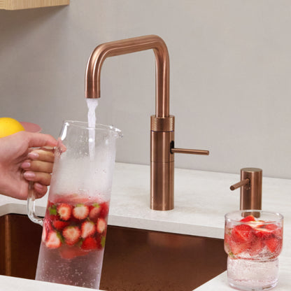 Quooker Fusion Square Rose Copper Tap