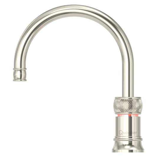 Quooker Classic Nordic Round Single Nickel Tap