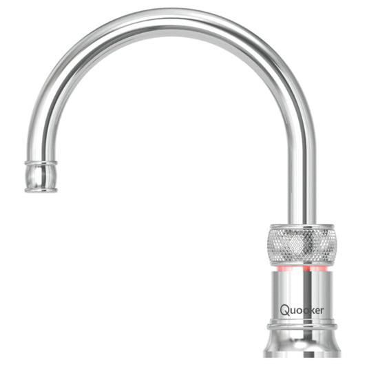 Quooker Classic Nordic Round Single Polished Chrome Tap